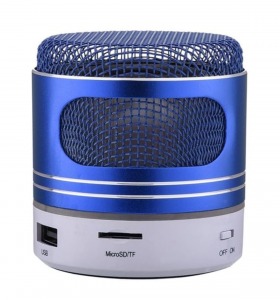 Led Işıklı Mini Bluetooth Hoparlör Kablosuz Hoparlör Mini Aux Tf Usb Girişi